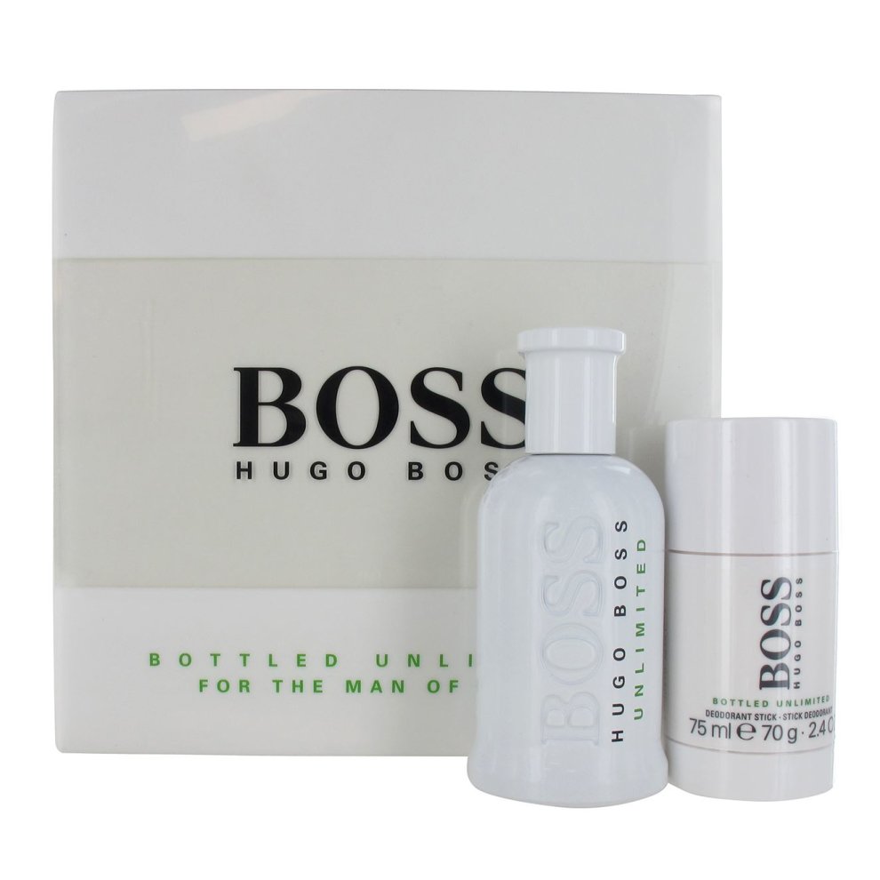 Vi ses imperium os selv Hugo Boss Bottled Unlimited EDT Gift Set (2PC) – Perfume Planet