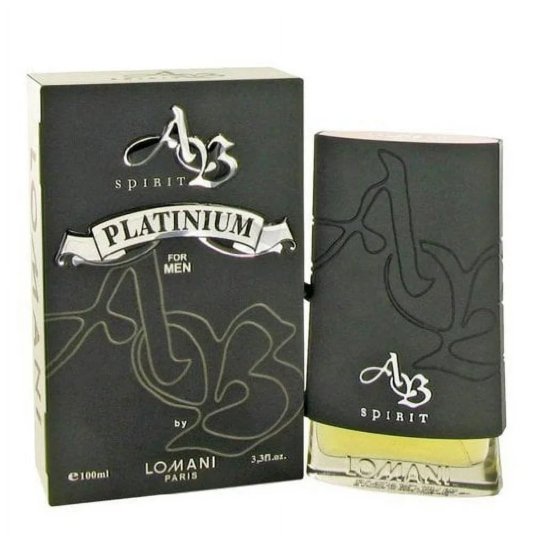 Lomani AB Spirit Platinium EDT for Men - Perfume Planet 