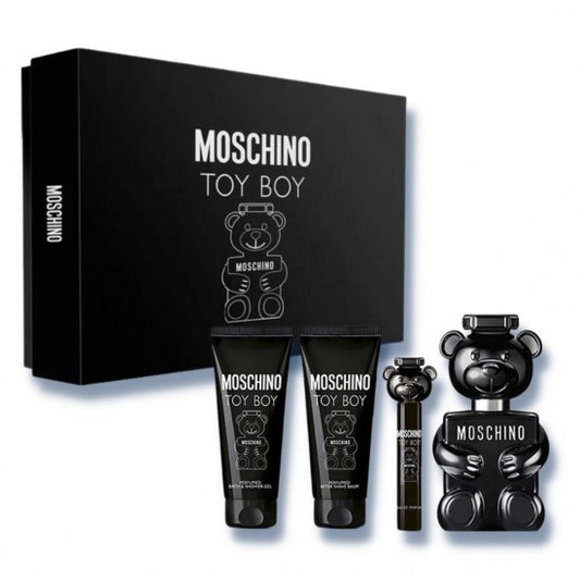 Moschino Toy Boy EDP Gift Set (4PC) - Perfume Planet 