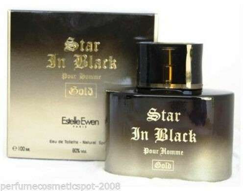 Star In Black Gold EDT for Men - Perfume Planet 