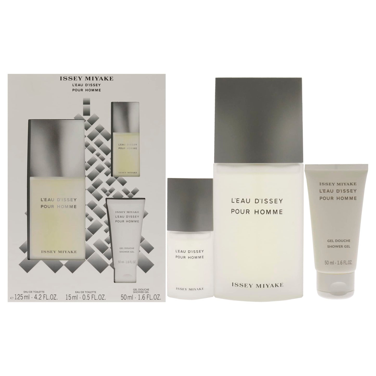 Issey Miyake L'Eau D'Issey EDT Gift Set for Men (3PC) - Perfume Planet 