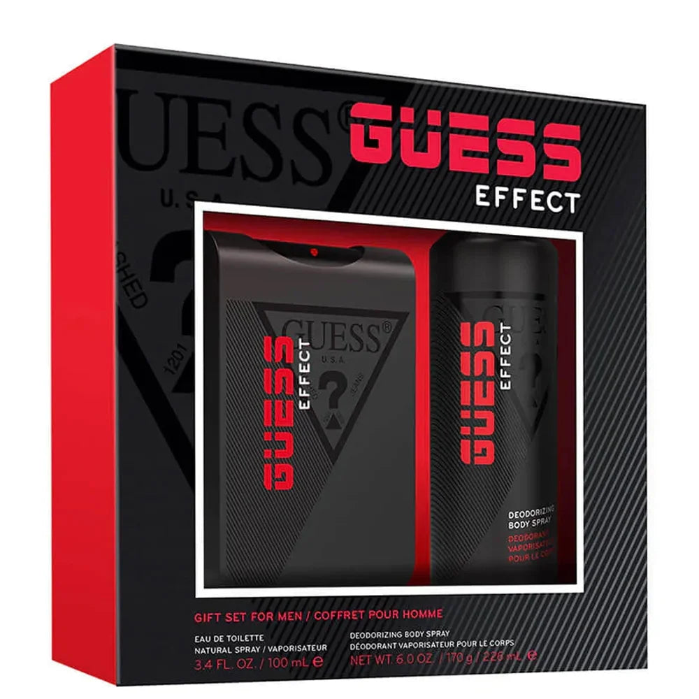 Guess Effect EDT for Men Gift Set (2PC) - Perfume Planet 