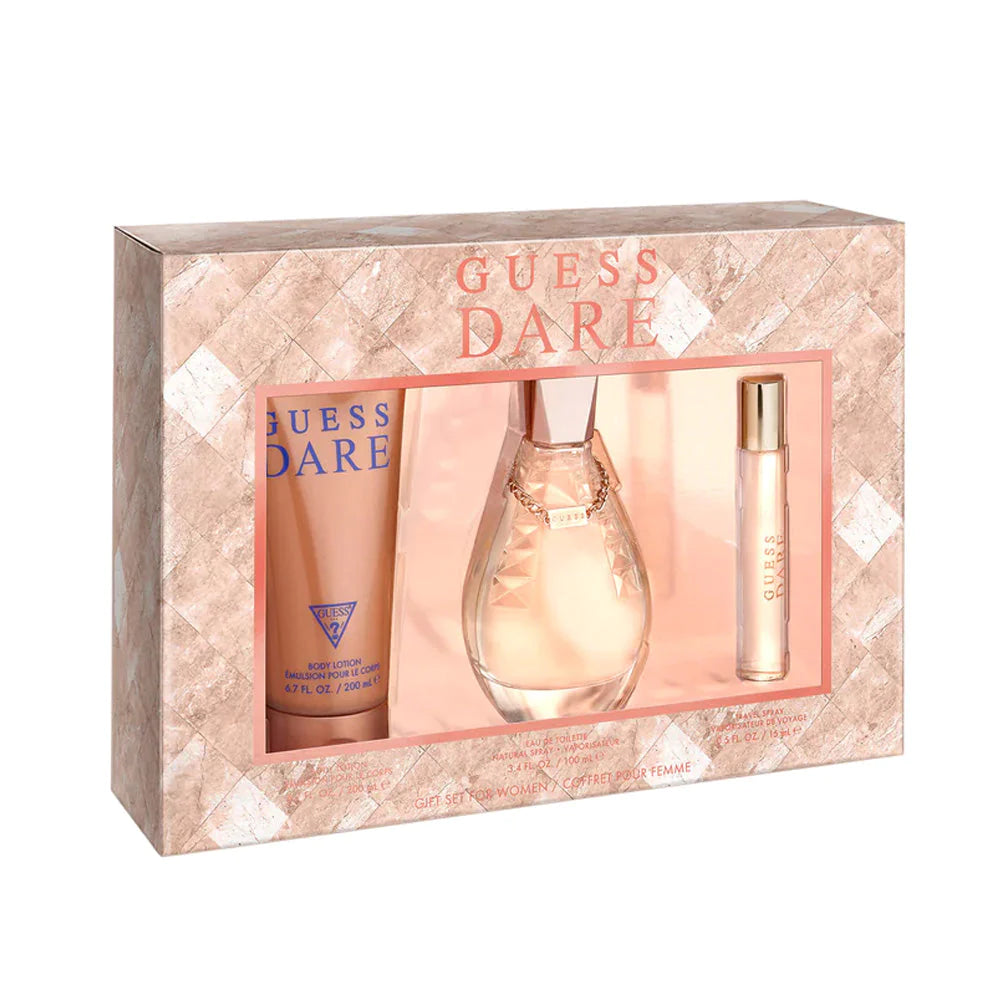 Guess Dare EDT for Women Gift Set (3PC) - Perfume Planet 