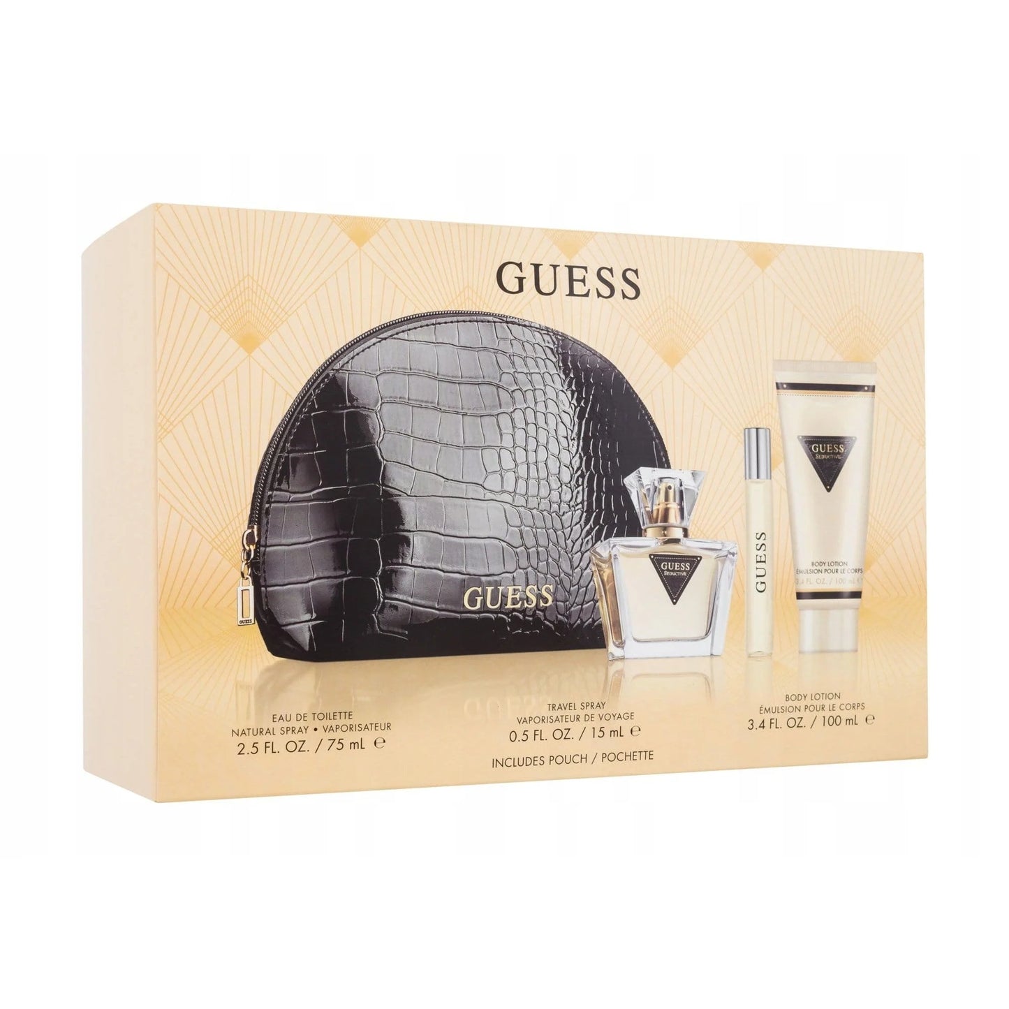 Guess Seductive for Women EDT Gift Set (4PC) Bag - Perfume Planet 