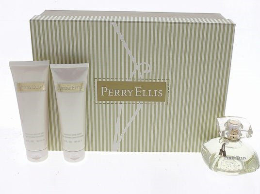 Perry Ellis EDT Gift Set for Women (3PC) - Perfume Planet 