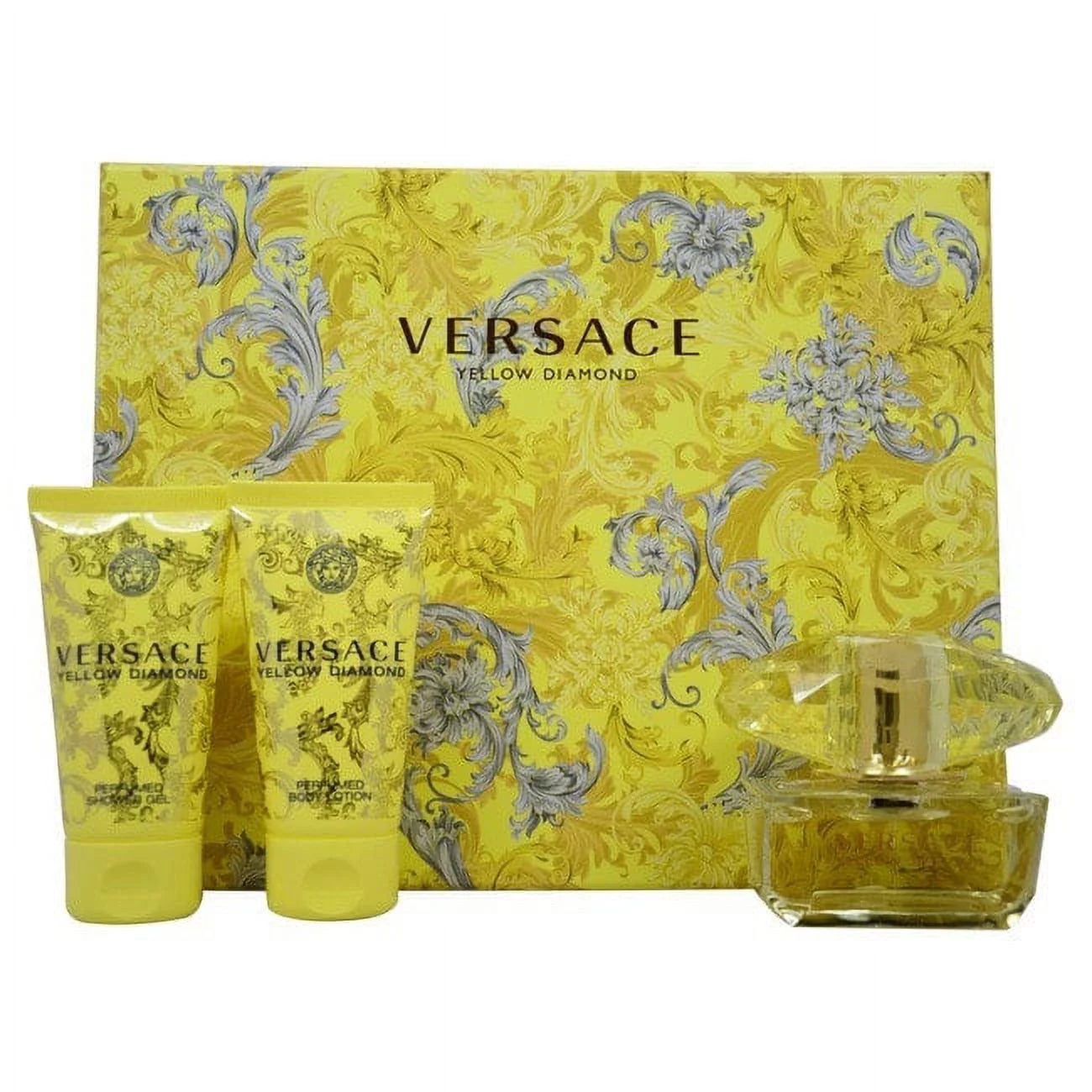 Versace Yellow Diamond EDT Gift Set for Women (3PC) - Perfume Planet 