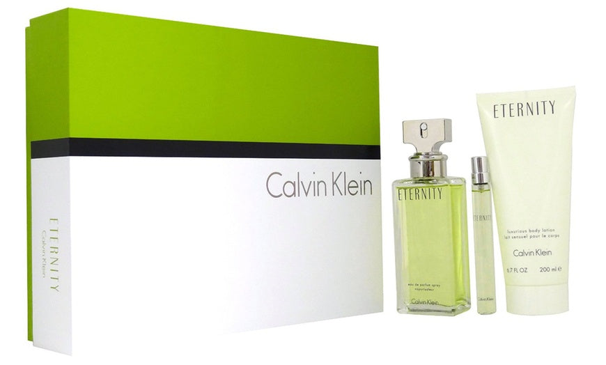 CK Eternity EDP Gift Set for Women (3PC) - Perfume Planet 