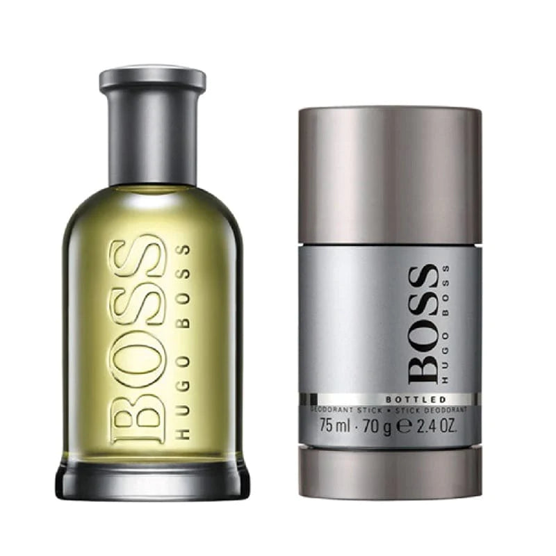 Boss Bottled #6 EDT for Men Gift Set (2PC) - Perfume Planet 