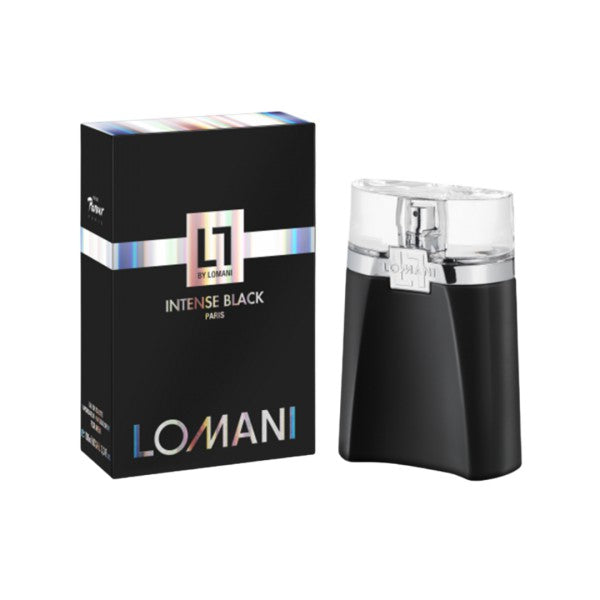 Lomani Intense Black EDT for Men - Perfume Planet 