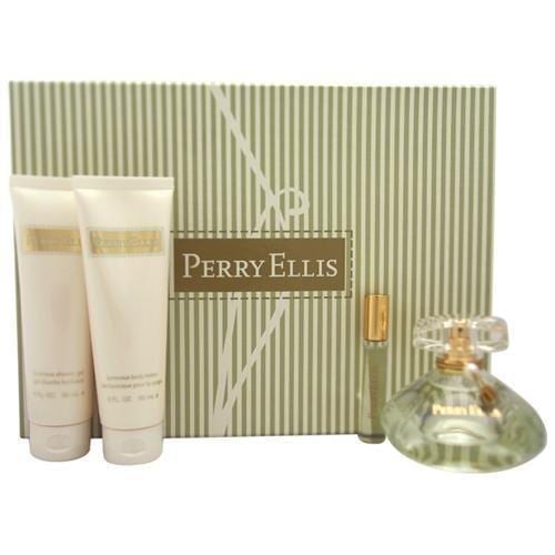 Perry Ellis EDT Gift Set for Women (4PC) - Perfume Planet 
