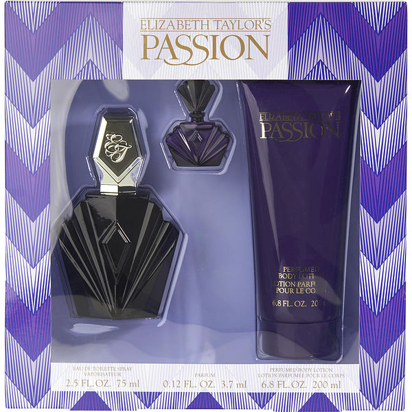 Passion EDT Gift Set for Women (3PC) - Perfume Planet 