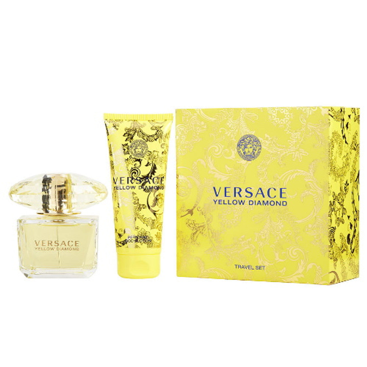 Versace Yellow Diamond EDT Gift Set for Women (2PC) - Perfume Planet 