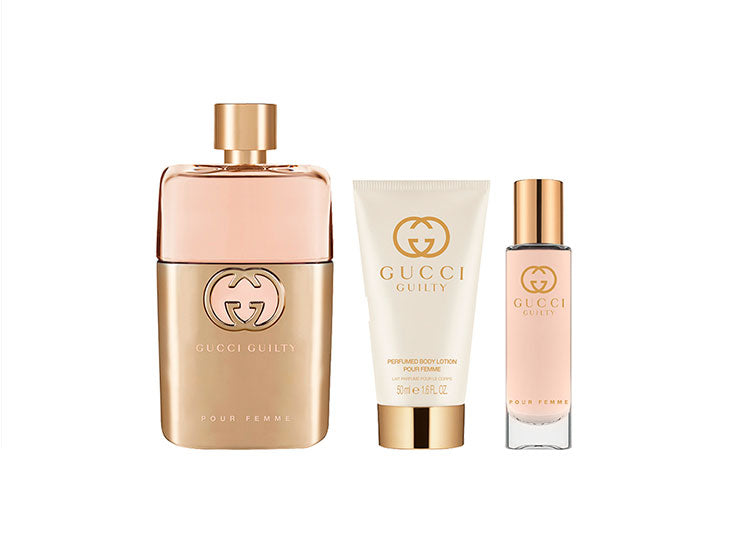Gucci Guilty EDP for Her Gift Set (3PC) - Perfume Planet 