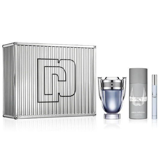 Invictus Eau de Toilette Gift Set for Men (3PC) - Perfume Planet 
