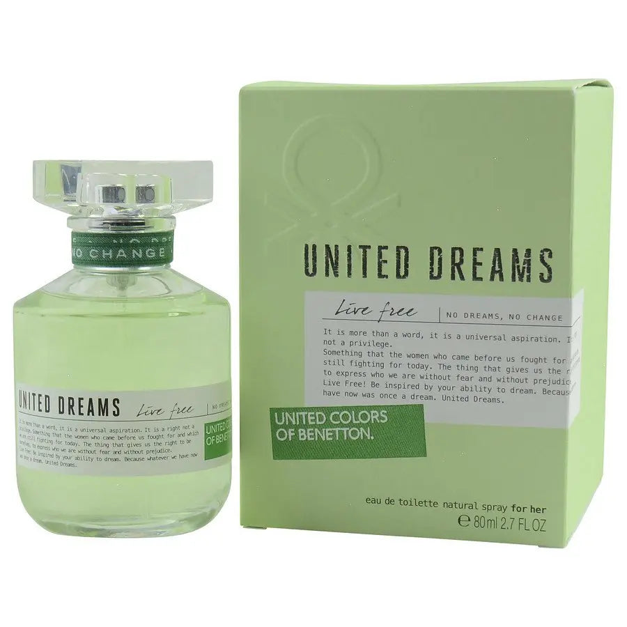 United Dreams Live Free EDT for Women - Perfume Planet 