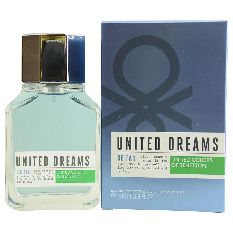 United Dreams Go Far EDT for Men - Perfume Planet 
