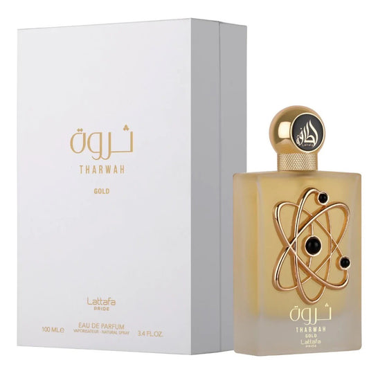 Tharwah Gold Eau de Parfum (Unisex) - Perfume Planet 