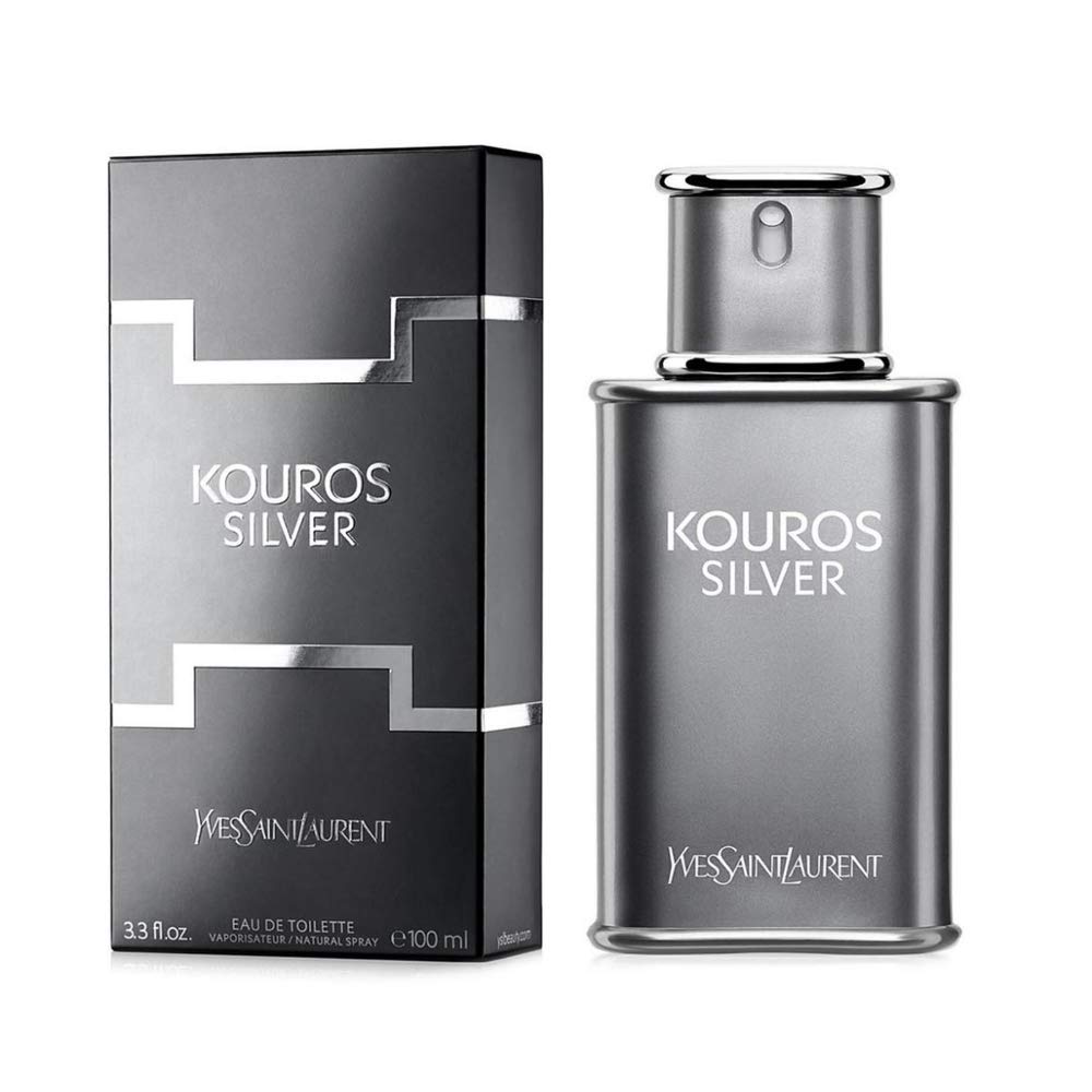 Kouros Silver by YSL EDT for Men - Perfume Planet 