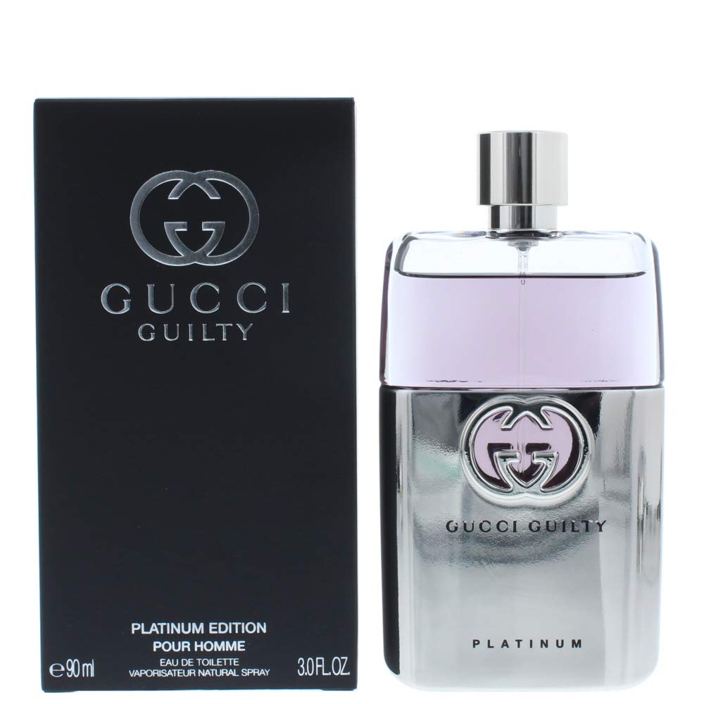 Gucci Guilty Platinum Edition EDT for Men - Perfume Planet 
