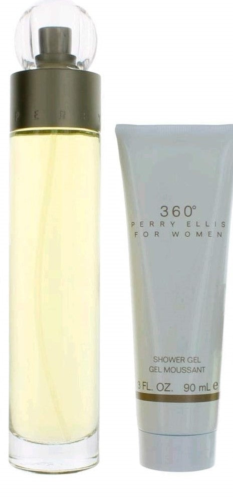 Perry Ellis 360 EDT Gift Set for Women (2PC) - Perfume Planet 