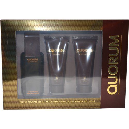 Quorum EDT Gift Set For Men (3PC) - Perfume Planet 
