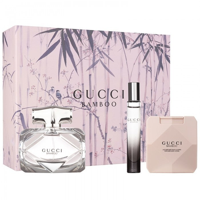 Gucci Bamboo EDP for Women Gift Set (3PC) - Perfume Planet 