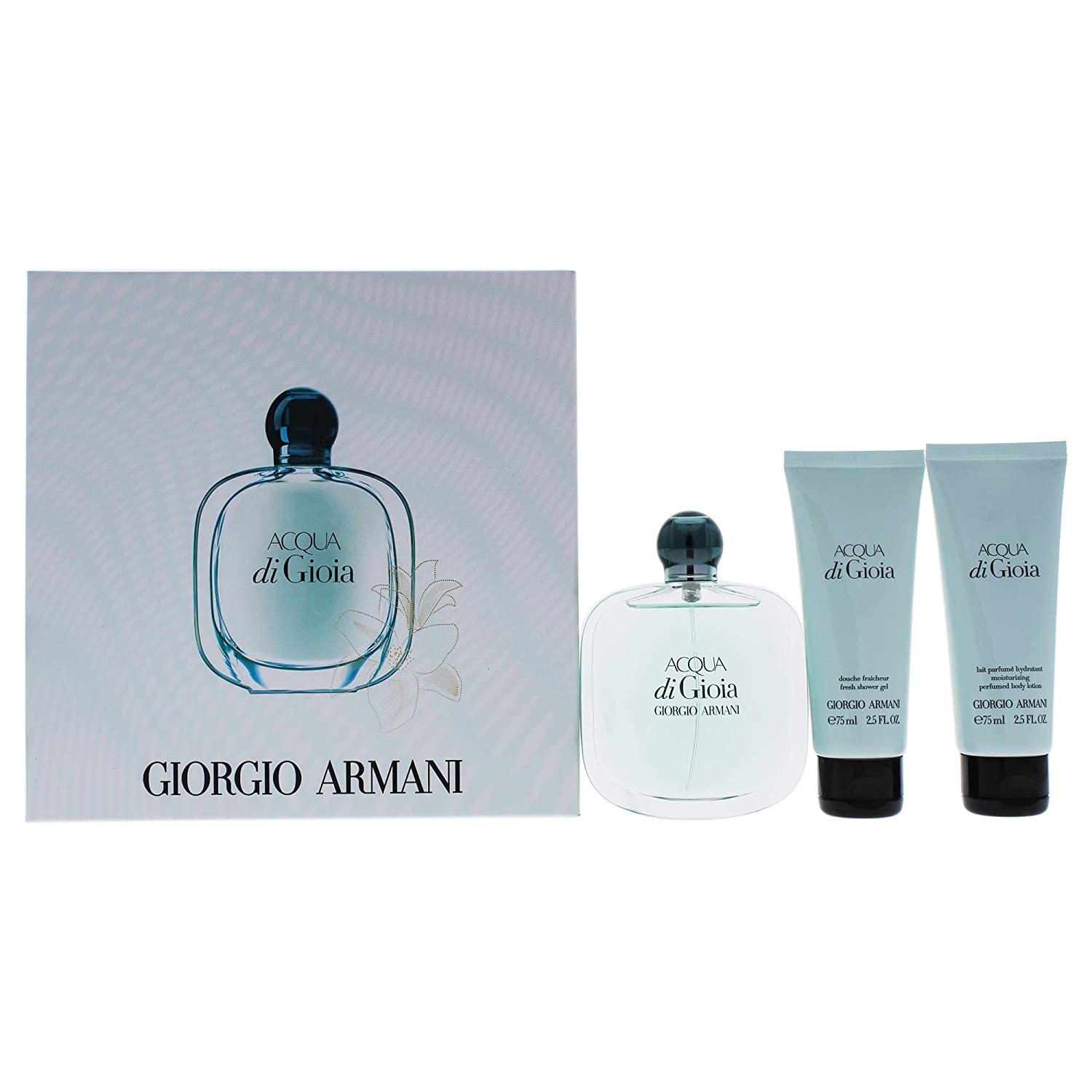 Acqua di Gioia EDP Gift Set for Women (3PC) - Perfume Planet 