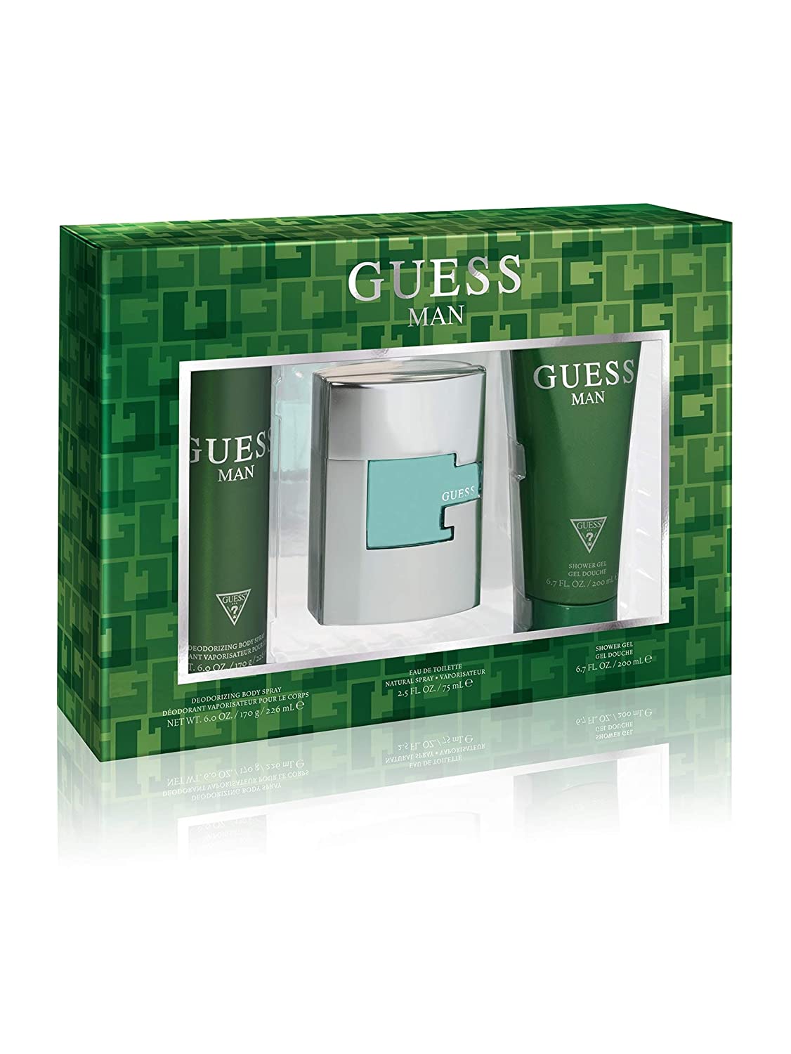 Guess Man EDT Gift Set (3PC) - Perfume Planet 