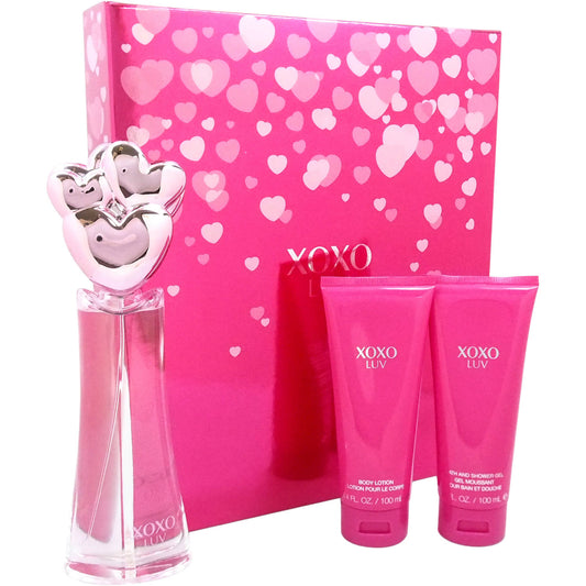 XOXO Love EDP Gift Set (3PC) - Perfume Planet 
