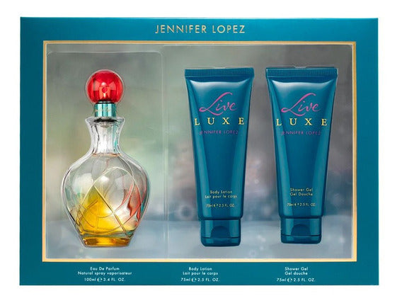 Live Luxe Eau de Parfum Gift Set (3PC) - Perfume Planet 