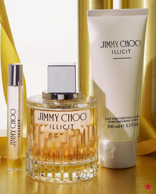 Illicit by Jimmy Choo EDP for Women Gift Set (3PC) - Perfume Planet 