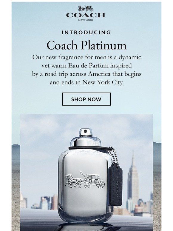 Coach Platinum EDP for Men - Perfume Planet 