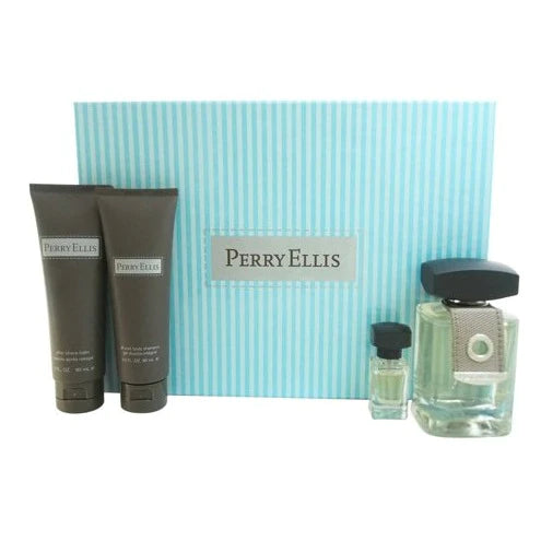 Perry Ellis EDT Gift Set for Men (3PC) - Perfume Planet 