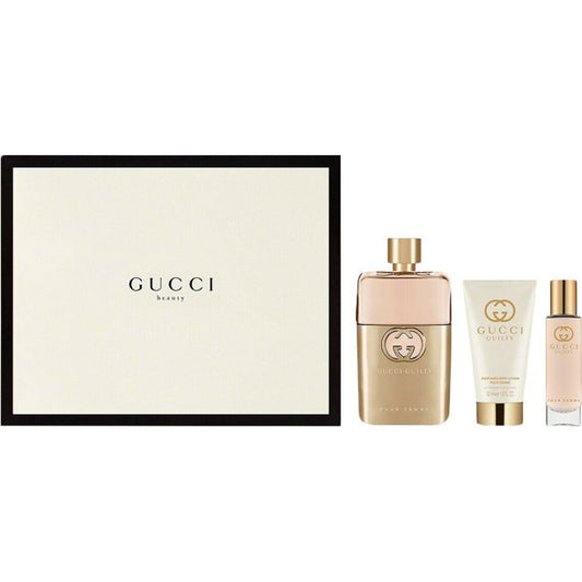 Gucci Guilty EDT Gift Set for Women (3PC) - Perfume Planet 
