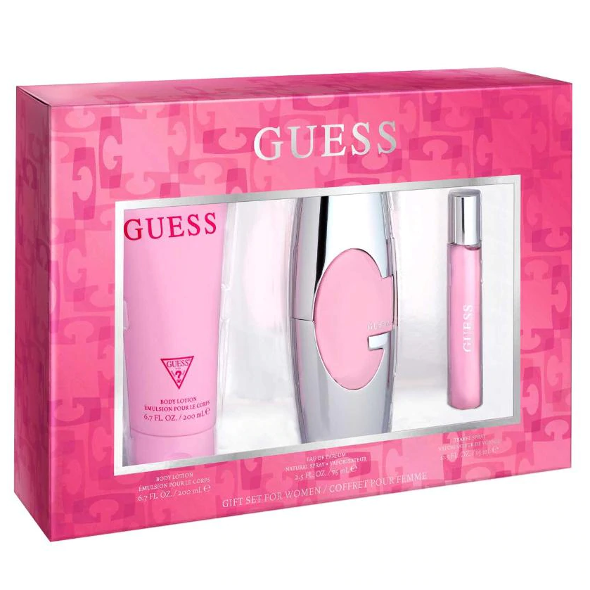Guess EDP for Women Gift Set (3PC) - Perfume Planet 