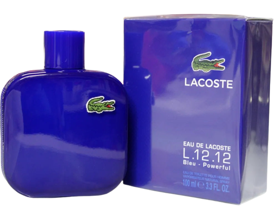 Eau de Lacoste L.12.12 Bleu Powerful EDT for Men - Perfume Planet 