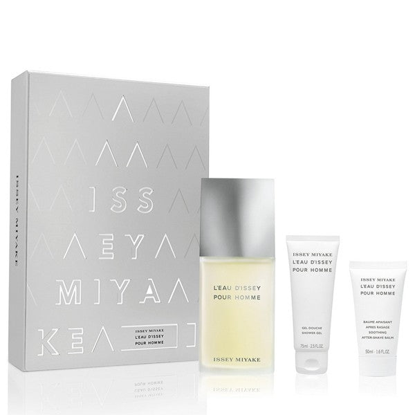 Issey Miyake L'Eau D'Issey EDT Gift Set for Men (3PC) - Perfume Planet 